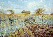 Camille Pissaro Hoarfrost china oil painting artist